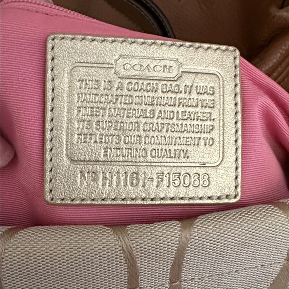 Coach signature hobo bag - Picture 6 of 6